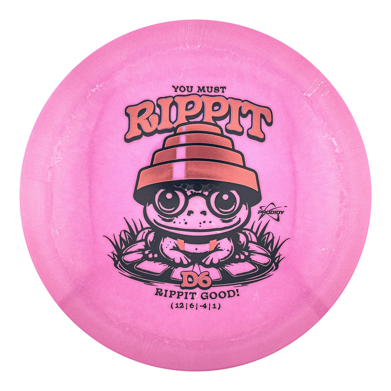 Prodigy D6 500 Plastic - "Rippit Good" Stamp