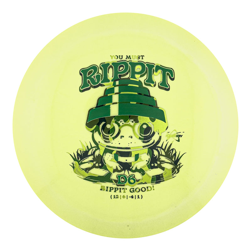 Prodigy D6 500 Plastic - "Rippit Good" Stamp