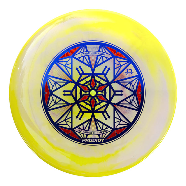 Prodigy F3 400 Spectrum Plastic - Commemorative Edition Isaac Robinson "Stained Glass" Pro World Stamp