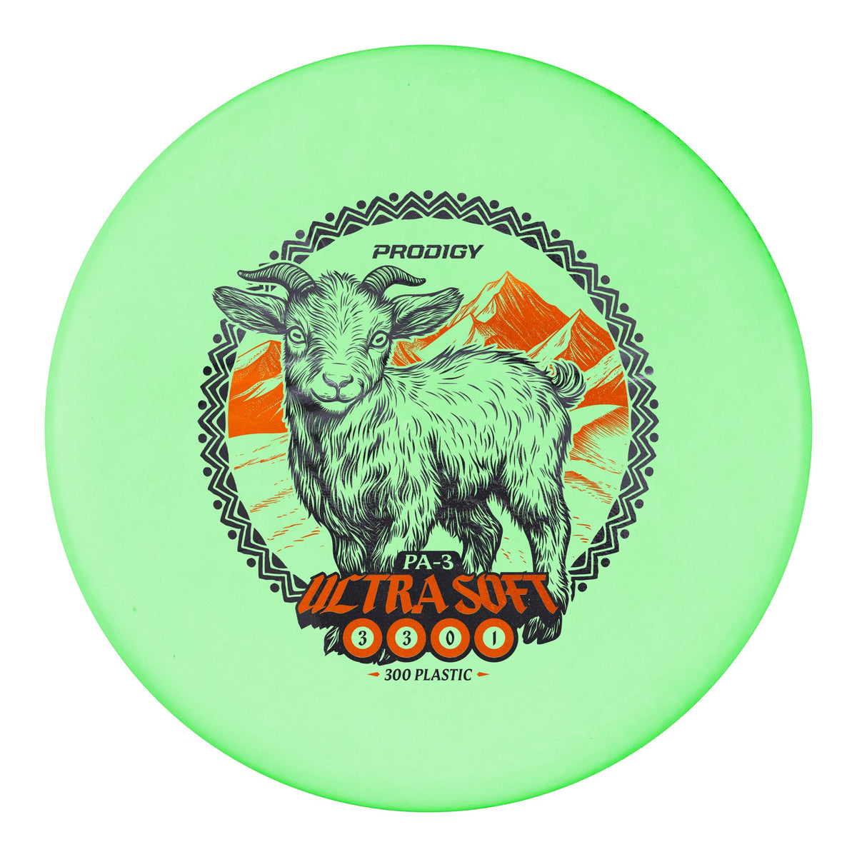 Prodigy PA-3 300 Ultra Soft Plastic - Special Edition Goat Stamp