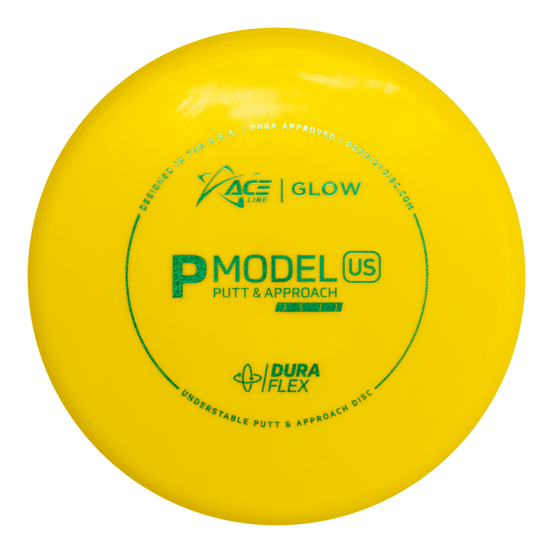 Prodigy ACE Line P Model S Putter - Duraflex GLOW Plastic