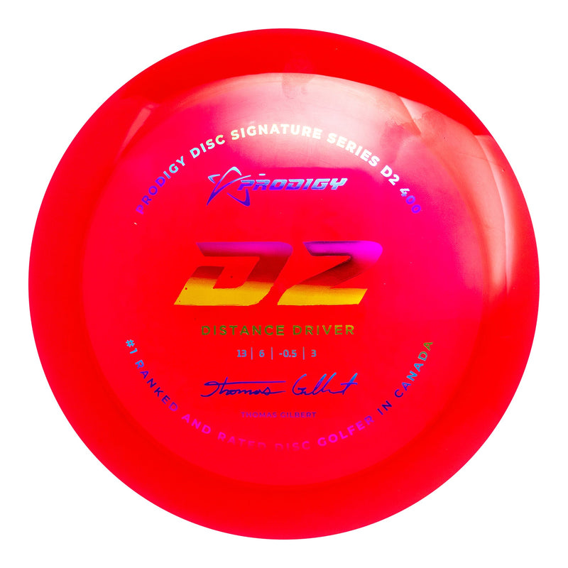 Prodigy Target T2 Shop Prodigy D2 400 Plastic - Thomas Gilbert 2022 Signature Series