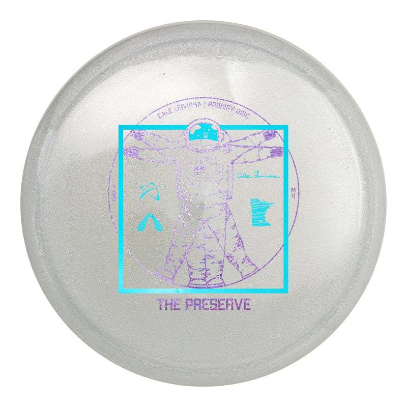 Prodigy M4 750 Glimmer GLOW Plastic - Cale Leiviska "The Preserve Spaceman" Stamp
