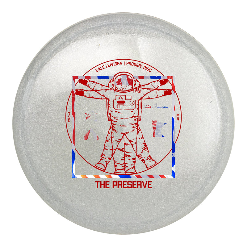 Prodigy M4 750 Glimmer GLOW Plastic - Cale Leiviska "The Preserve Spaceman" Stamp
