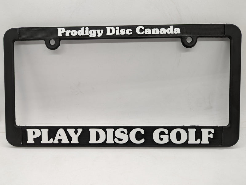 Prodigy Disc License Plate Frame