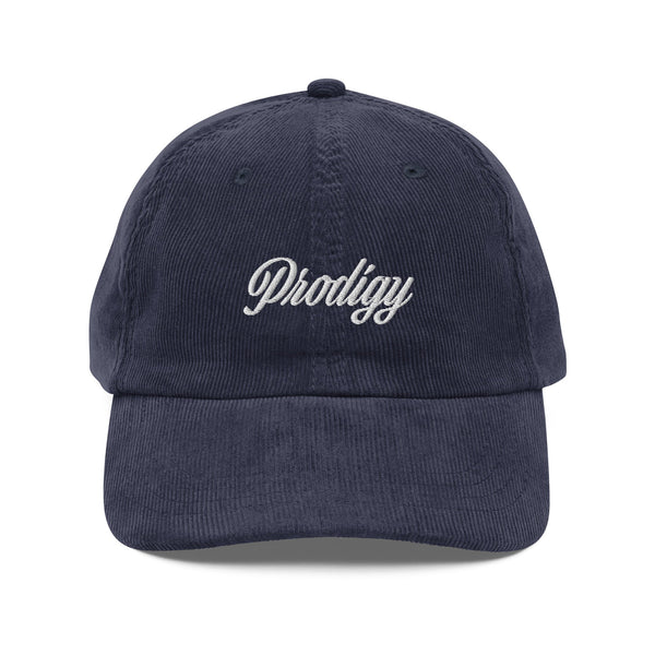 Prodigy Vintage Corduroy Cap - Script Wordmark